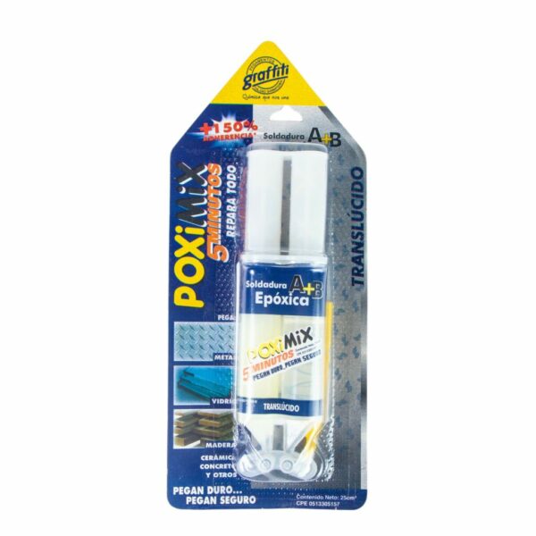 INYECTADORA 5 MINUTOS POXIMIX 25CC