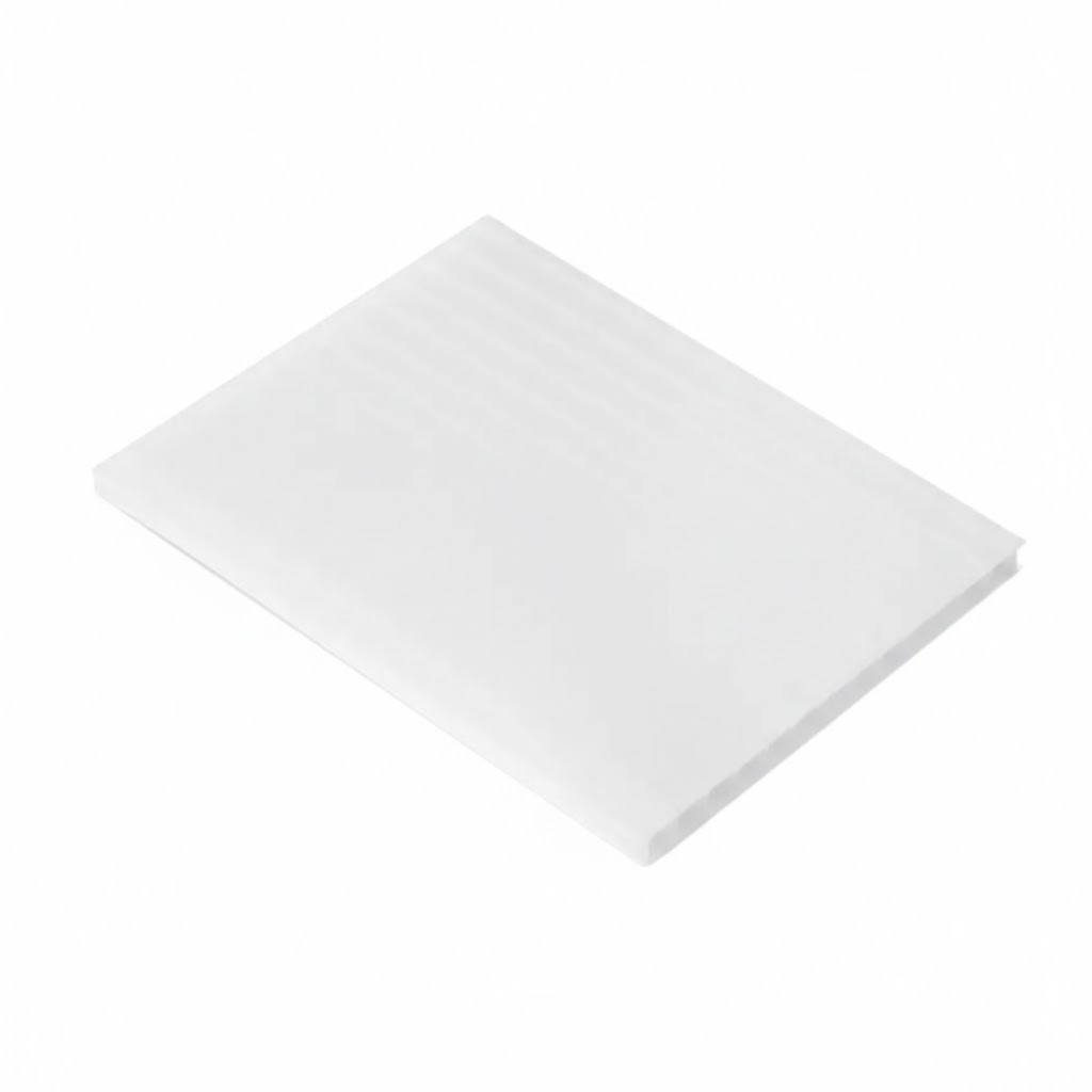 LAMINA DE POLICARBONATO ALVEOLAR 10MM 11,8M X 2,10M BLANCO