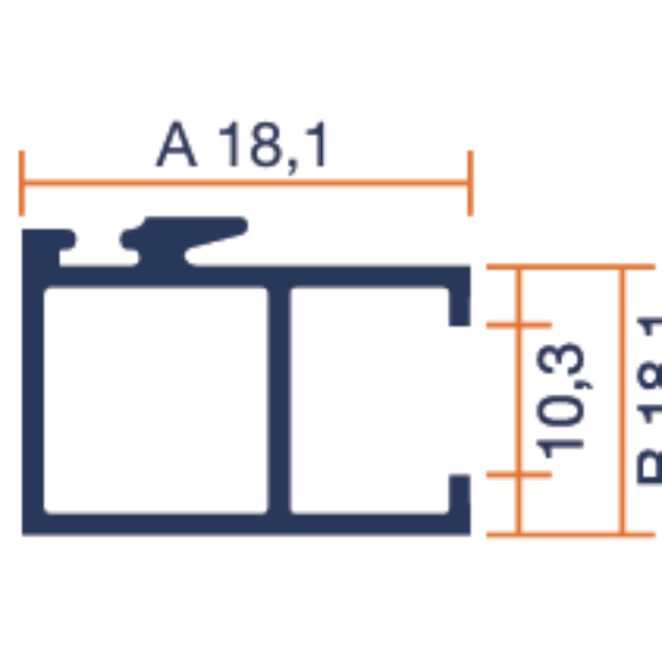 VERTICAL GANCHO VENTANA ECOBEL (A2019)