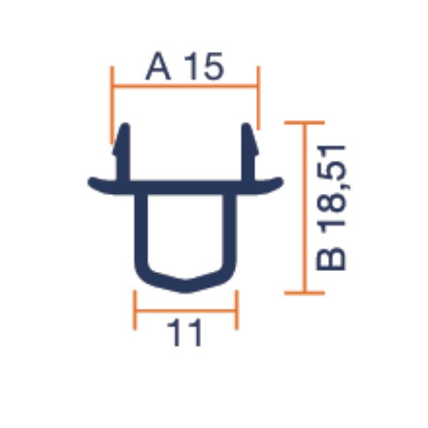 UNION HOJA VENTANA CARONI (E3962)