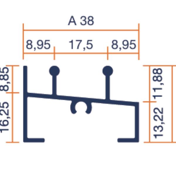 BASE 2 HOJAS VENTANA PANORAMICA (A2680)