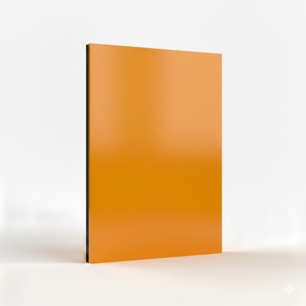LAMINA DE ALUCOBOND 150 X 585 NARANJA (BAJO PEDIDO)